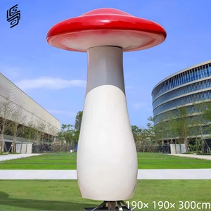 Large Resin <strong>Mushroom</strong> Seat Sculpture Garden <strong>Mushroom</strong> Sculpture <strong>for</strong> Park <strong>Decoration</strong> - Product Image 5