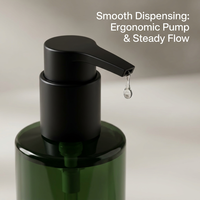 Distributeur de savon en plastique PET imprimé sur mesure en gros - Bouteille rechargeable élégante de 500 ml pour savon liquide et soins capillaires et corporels