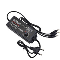Adaptador de Corriente Regulado Ajustable con Certificación CE, 12V 5A, para Fuente de Alimentación de PLC