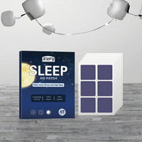 Patchs de sommeil aux herbes Bupy, parfum lavande, huile essentielle, hypoallergénique, durée de conservation de 3 ans, pour le sommeil nocturne, patchs buccaux/nasaux/corporels