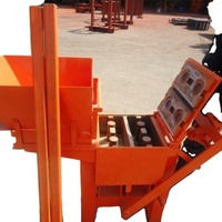 Machine à blocs de terre professionnelle d'usine Qmr1-40, machine à briques en argile, machine à briques de terre