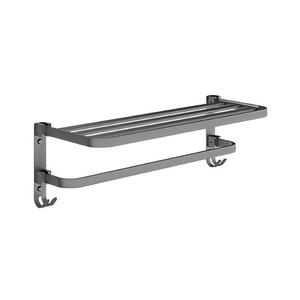 Porte-accessoires de salle de bain en aluminium léger avec garantie de 24 mois pour l'organisation de la douche - Product Image 1