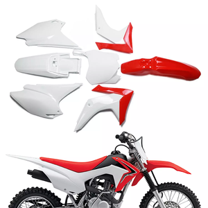 Kit de carénage plastique JFG CRF230F pour moto de cross, garde-boue avant et arrière, panneaux latéraux, carrosserie de Pit Bike 2015-2017, protections tout-terrain premium - Product Image 1