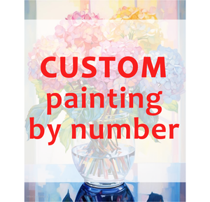 Kit di pittura personalizzata con numeri personalizzati, pittura fai da te con numeri di tela Kit per adulti Idea regalo per bambini - Product Image 1