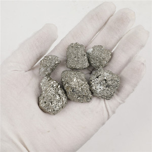 Piedra decorativa 100g quilates Lote a granel Pirita natural en bruto Chispa Piedra preciosa cruda Cristal Roca Piedra cruda - Product Image 1