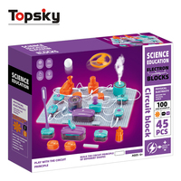Placa de circuito de nuevo diseño 45 Kit de Ciencia de aprendizaje de experimentos Los mejores juguetes educativos Proyectos STEM Juguete educativo de plástico para nuevo