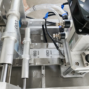 Prix d'usine, machine d'emballage de préservatifs en caoutchouc semi-automatique de haute qualité, machine d'emballage verticale en acier inoxydable 304. - Product Image 6