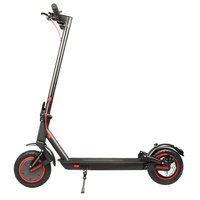 Trottinette électrique pliable pour adultes en alliage d'aluminium de 10 pouces, moteur 350W, étanche, batterie 10.4AH, vitesse maximale de 30 km/h