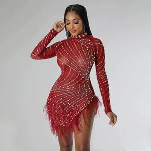 Nuevo Vestido Sexy de Baile Latino Transparente para Discoteca, Vestido de Baile para Actuaciones - Product Image 3