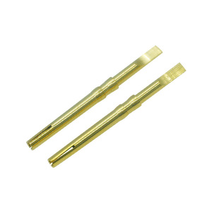 Pines de terminal de cobre 1.0*21.9 de desconexión rápida, macho y hembra, para conectores eléctricos - Product Image 1