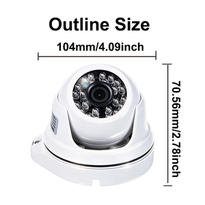 กล้องติดรถยนต์แบบโดม 1080P สำหรับโรงงาน OEM ODM เซ็นเซอร์ CMOS ขนาด 1/3 นิ้ว เลนส์ 2.8 มม. ภาพสีเต็มรูปแบบ ติดตั้งบนเพดาน สำหรับใช้งานภายในรถยนต์ในกลุ่มรถขนส่ง - Product Image 4