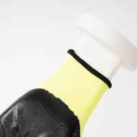 Gants de protection du travail en polyester 15 jauges, palme renforcée en nitrile, lavables