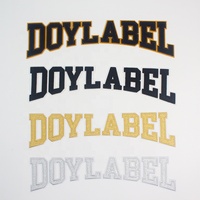 Presse à chaud numérisation Services de broderie lettres de Logo brodées personnalisées patchs appliques pour vêtements