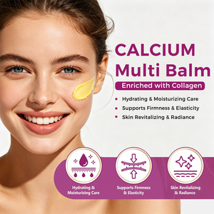 Crème Visage Hydratante Réparatrice Apaisante à l'Huile Essentielle, au Calcium et à l'Élastine Hydrolysée pour une Peau Raffermie - Product Image 5