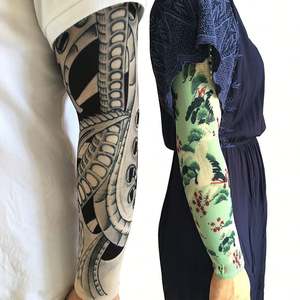 Mangas de Protección Solar de Plástico Personalizadas con Protección UV <span class=keywords><strong>para</strong></span> Brazos/Piernas Completas, de Seda Helada, con Características de Absorción de Sudor y Secado Rápido - Product Image 5