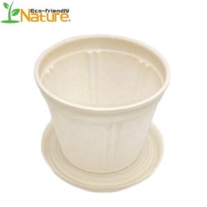 Vajillas desechables biodegradables blanco <span class=keywords><strong>comer</strong></span> sopa <span class=keywords><strong>de</strong></span> maíz Almidón <span class=keywords><strong>de</strong></span> maíz tazón con tapas - Product Image 2