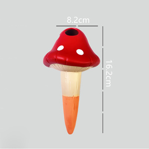 Sistema de riego automático de hongos de terracota coloridos <span class=keywords><strong>para</strong></span> jardín al aire libre, picos de goteo, Sensor de humedad del suelo, dispositivo de riego de plantas - Product Image 3