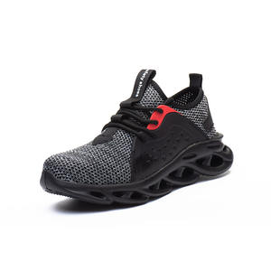 Baskets respirantes à bout en fer pour hommes, chaussures <span class=keywords><strong>de</strong></span> sécurité légères <span class=keywords><strong>de</strong></span> protection pour le Sport et le travail - Product Image 4