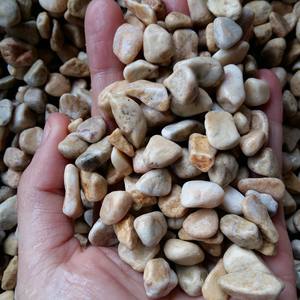 Galets de marbre jaune naturel Tumbles jaune clair pour la décoration intérieure et extérieure galets et galets de qualité supérieure - Product Image 4