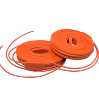 25mm Silikon-Gummi-Abtauheizband für Gewerbekühlanlagen, Lüfter-Verdampfer, Anti-Eis-Heizband RUNNENG 110V-250V