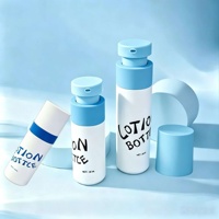 Flacon AIRLESS en PP de 30 ml et 50 ml au design de luxe pour lotion et autres cosmétiques, avec pompe AIRLESS