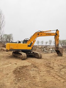 Excavatrice Hyundai d'occasion de 30 tonnes, modèle R305LC-7, peinture d'origine, à vendre, matériel de construction - Product Image 3