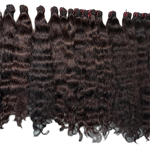 Capelli Umani Vergini Naturali Non Trattati, Ondulati Profondi, Grezzi, Vietnamiti Birmani, Remy, con Doppia Trama a Macchina, Tutti i Colori, Morbidi, con Cuticole Intatte - Product Image 1