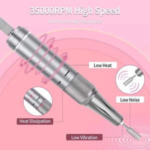 Lima Eléctrica Recargable para Manicura y Pedicura, Portátil, Inalámbrica, para Salón o Escritorio, Máquina de Uñas de Gel - Product Image 4