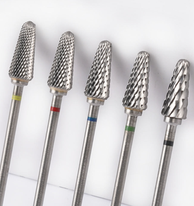 Forets professionnels en carbure de tungstène 3/32'' (6 mm) pour ponceuse à ongles électrique, embouts de coupe croisée 5 en 1 pour l'élimination propre des cuticules - Product Image 4