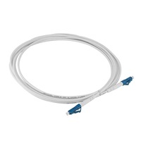 Cable de conexión de fibra óptica FTTH G652D G657A LC/UPC SM MM Cable de bajada puente equipo óptico dúplex para 3G/4G/WiFi usado Simplex