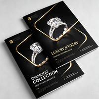 Impression de brochures personnalisées en gros, catalogue d'entreprise personnalisé, livret personnalisé, logo personnalisé, plusieurs finitions de reliure