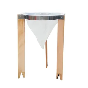 New nghề nuôi ong Nguồn cung cấp bằng gỗ mật ong Lọc đứng với hình nón lọc cho trang trại ngành công nghiệp chế biến mật ong và căng thẳng - Product Image 5