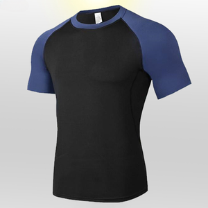 Camiseta de secado rápido, camiseta de compresión elástica para correr, camiseta ajustada, ropa deportiva para entrenamiento y fitness - Product Image 3