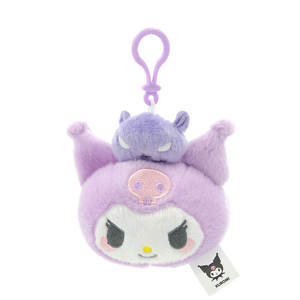Porte-clés pendentif en peluche Kuromi My Melody Half Fish sous licence officielle, sac à dos, chat KT, rembourrage en coton PP, 14+ - Product Image 4