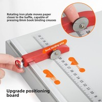 Máquina de Prensado Manual BYON H351 A3 - Línea de Encuadernación y Plegado de Cubiertas con Funciones de Encuadernación Gráfica
