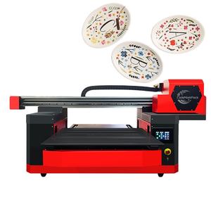 6090S printer UV flatbed 8 warna botol/mug/Kaus/pena pencetak uv pernis - Product Image 3