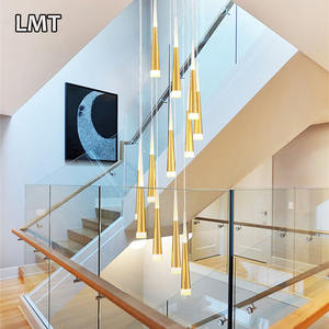 <span class=keywords><strong>Gocce</strong></span> di Design Led ciondolo luce nordica moderna in acrilico lampadario <span class=keywords><strong>per</strong></span> soggiorno Hotel Lobby soffitti alti - Product Image 5