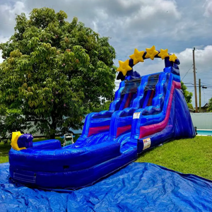 <span class=keywords><strong>Toboggan</strong></span> aquatique commercial gonflable en PVC Galaxy avec <span class=keywords><strong>toboggan</strong></span> aquatique pour enfants, <span class=keywords><strong>toboggan</strong></span> aquatique rebondissant et <span class=keywords><strong>escalade</strong></span> aquatique - Product Image 2