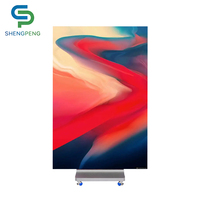 Складной ультратонкий портативный LED-дисплей Shengpeng с тройным сложением, энергосберегающий, P1.25/P1.86/P2/P2.5, 4K HDR10+, экран-постер
