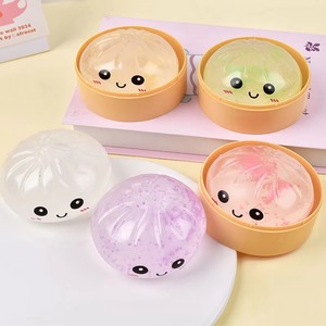 Juguete Sensorial Antiestrés de EVA con Forma de Bollo Luminoso, para Apretar y Aliviar el Estrés, para Niños de 5 a 7 Años - Product Image 3
