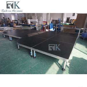 Plataforma de escenario de forma personalizada para eventos Etapa móvil de Instalación rápida - Product Image 3