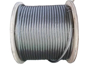 Filo in acciaio zincato a caldo 7x2.03mm ASTM A475 | Classe a 230g/m² zinco | Linea aerea e filo Guardrail | Diretta di fabbrica - Product Image 4