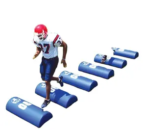 Half Round Football Rugby Training Equipment Cylindrical Mat Protection