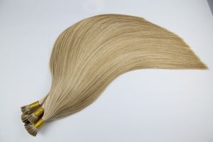 เคราตินต่อผมมนุษย์ผมต่อปลายแหลม I <span class=keywords><strong>V</strong></span> U Y ผมต่อผมมนุษย์แบบธรรมชาติผมคนยุโรปแบบ100% - Product Image 6