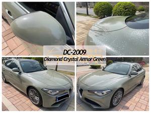 Elmas Kristal Göl Yeşili Araba Yüksek Kaliteli Kaplama Hava Geçirmez Çizilmez Araba Kaplama PVC Araba Kaplama Renk Değiştiren UV Korumalı - Product Image 4