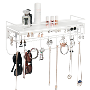 <b>Wall</b> Mount Accessory, Jewelry Organizer Storage <b>Rack</b> - Product Image 1