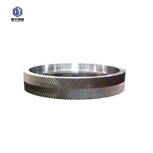 Chine Anneau d'engrenage à chevrons en acier allié au carbone de haute précision OEM Grand engrenage hélicoïdal double - Product Image 1