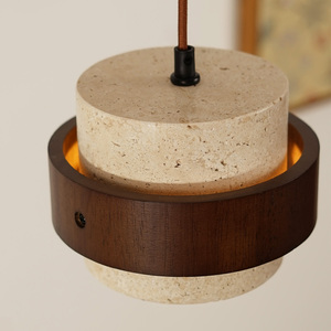 Wabi Sabi Đèn Vàng Cave Đá Ánh Sáng Mặt Dây Chuyền Cho Cạnh Giường Ngủ, Homestay Hoặc Tối Giản Trang Trí Nội Thất - Product Image 4