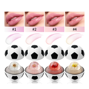 <span class=keywords><strong>Baume</strong></span> à lèvres hydratant profond en forme de ballon de football, changeant de couleur selon la température, réparateur pour lèvres gercées, soin naturel brillant pour les lèvres - Product Image 3