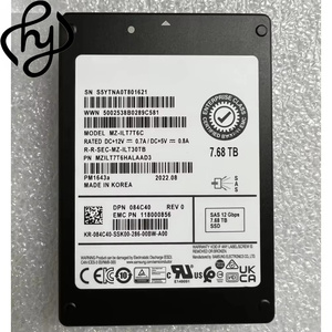 PM1733 MZ-WLR7T60 Katı Hal Sürücüsü 7.68TB PCIe NVME U.2 2.5 SSD 0Y27TR 0DX74Y 084C40 U.2 SSD - Product Image 4